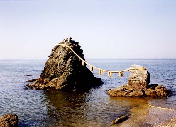 一日目の観光、夫婦岩